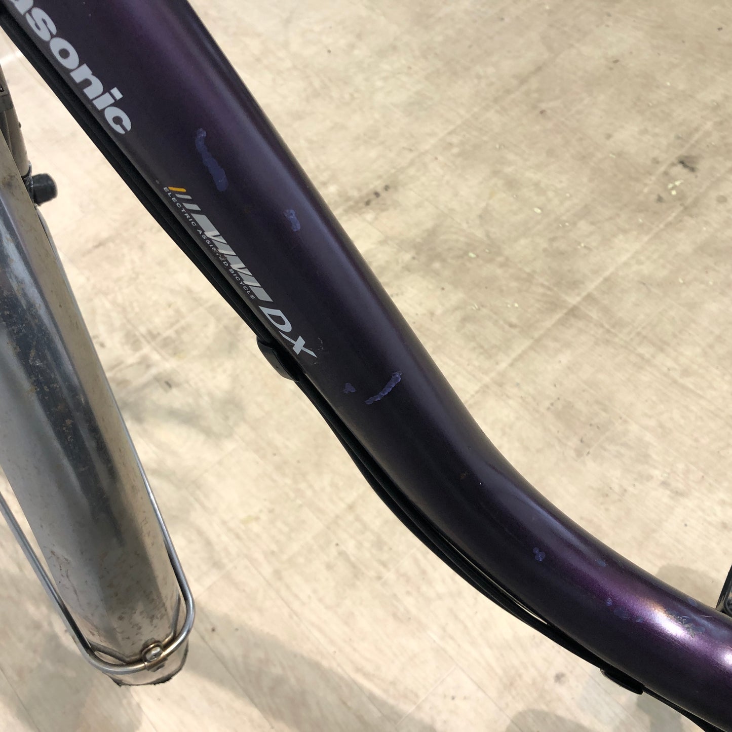 新品バッテリー パナソニック ビビ DX パープル 26インチ YX091 【中古車】