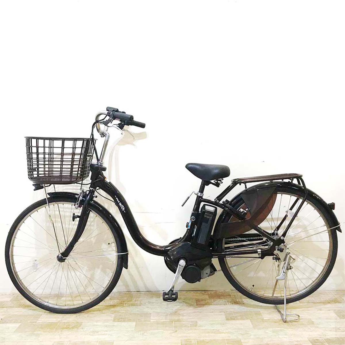 ヤマハ PAS With パス ウィズ ブラウン 26インチ KZ012【中古車】