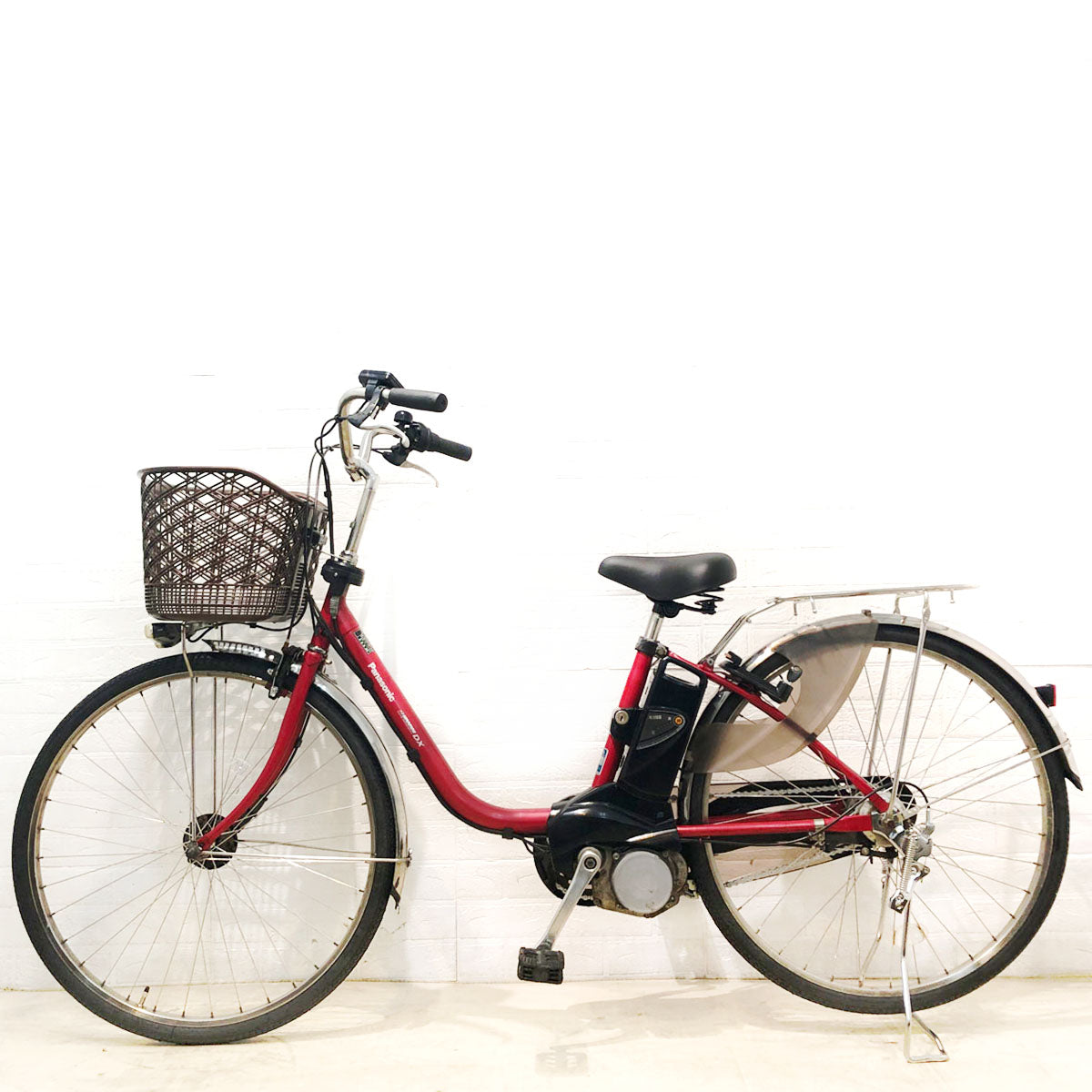 新品バッテリー パナソニック ビビ DX レッド 26インチ YX093 【中古車】