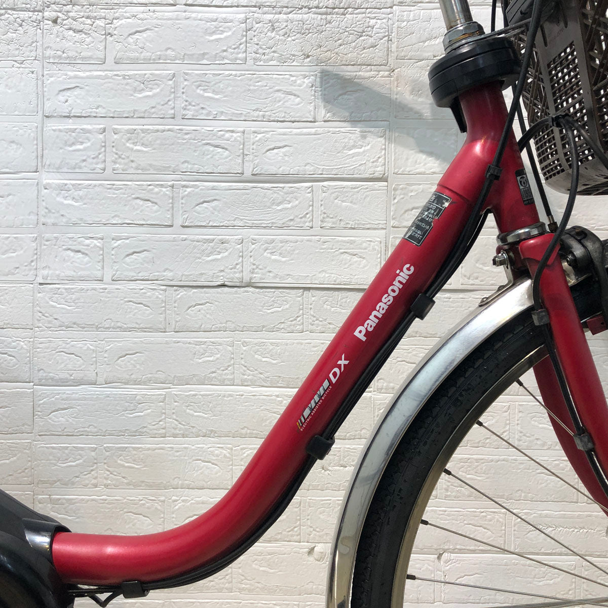 新品バッテリー パナソニック ビビ DX レッド 26インチ YX093 【中古車】