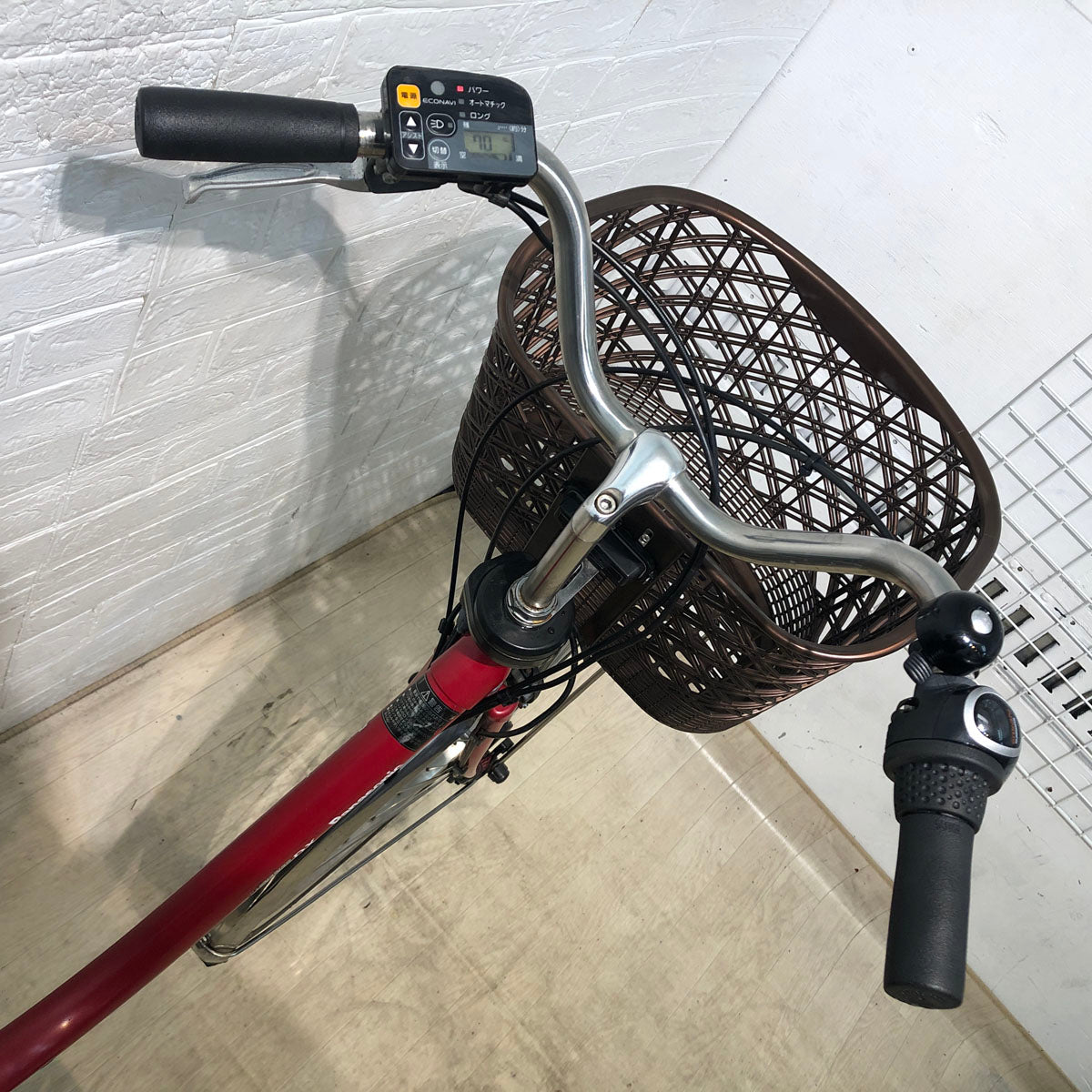 新品バッテリー パナソニック ビビ DX レッド 26インチ YX093 【中古車】