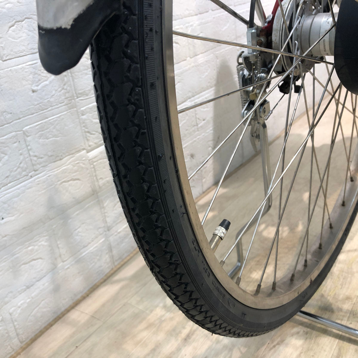 新品バッテリー パナソニック ビビ DX レッド 26インチ YX093 【中古車】