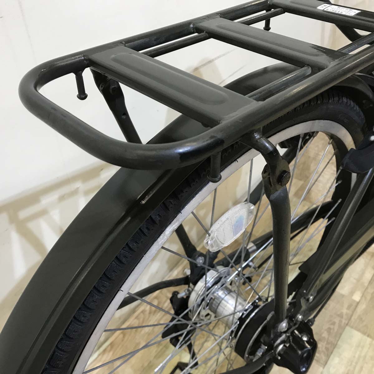 ブリヂストン ステップクルーズ e カーキ 26インチ KZ015 【中古車】