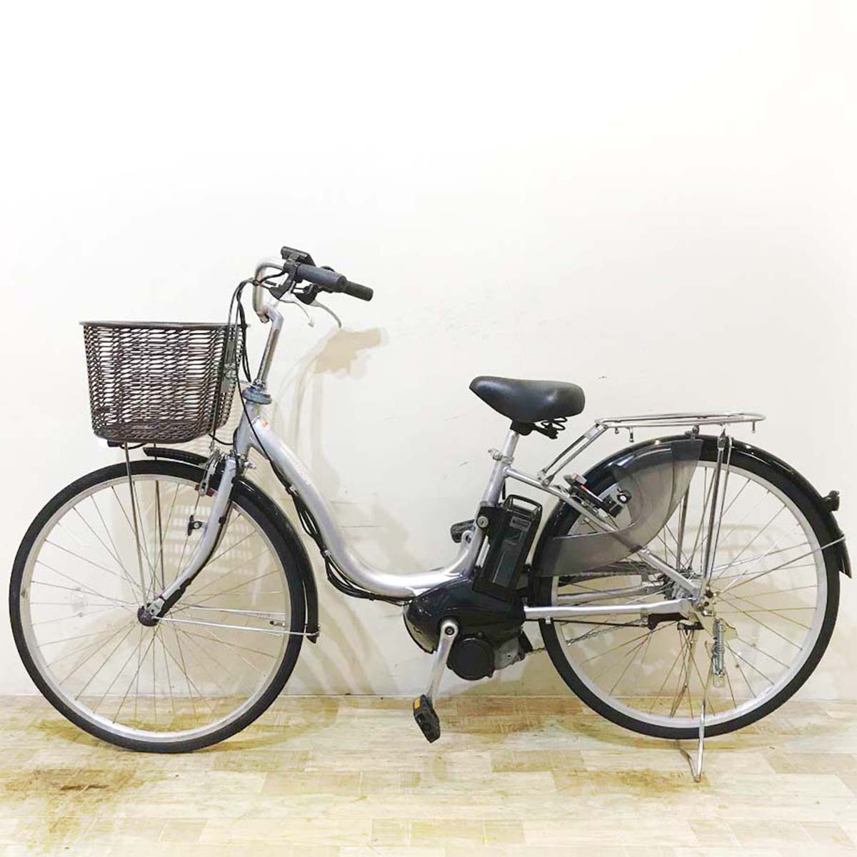 ヤマハ PAS ナチュラ M シルバー 26インチ KE019 【中古車】