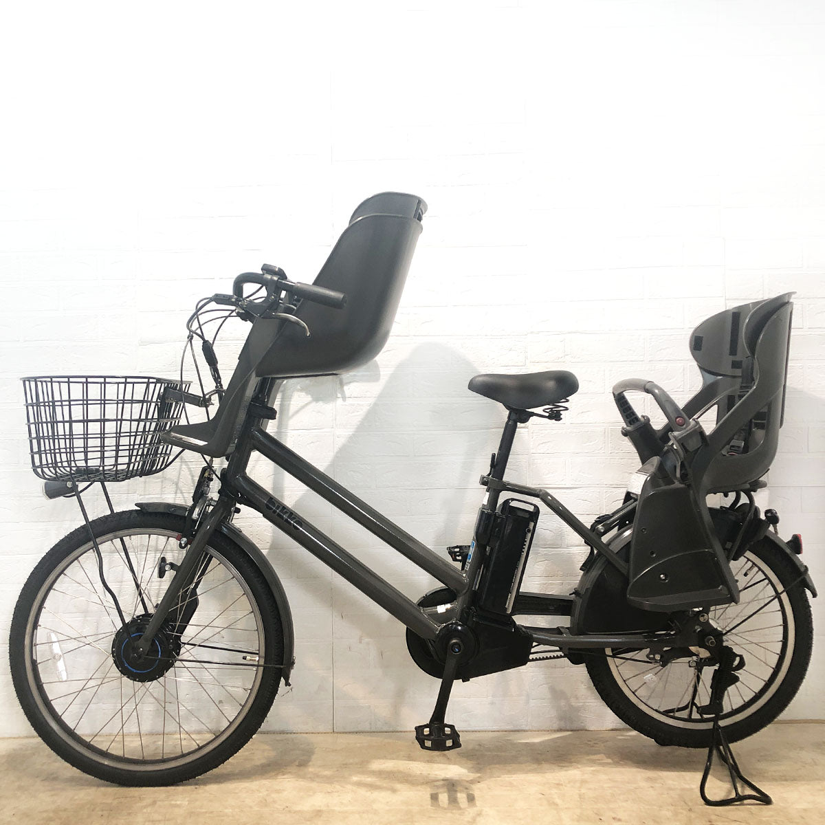 ブリヂストン bikke GRI dd ビッケ グリ dd グレー 前24×後20インチ SR342Y 【中古車】