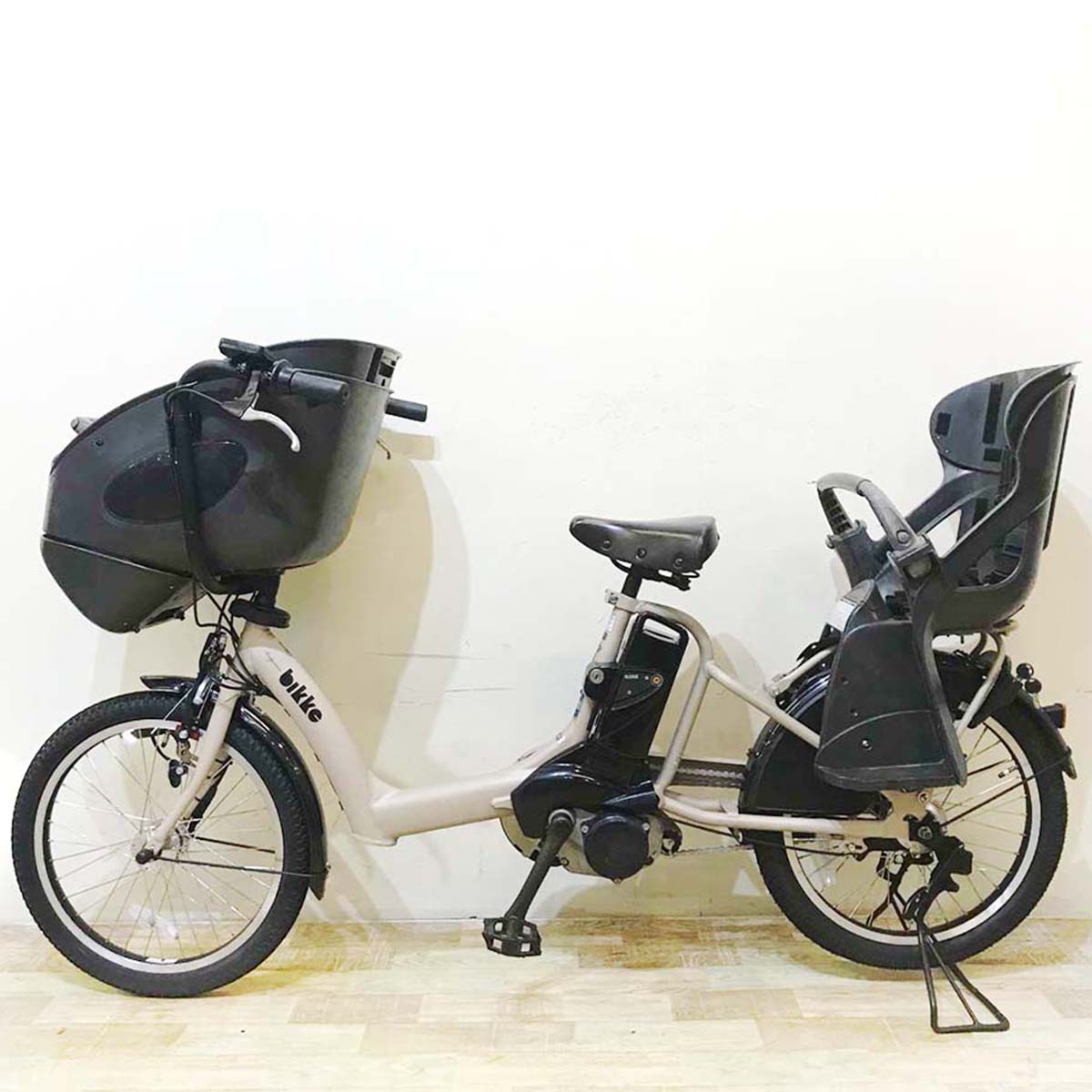 ブリヂストン bikke POLAR e ビッケ ポーラー イー ベージュ 20インチ KE024【中古車】