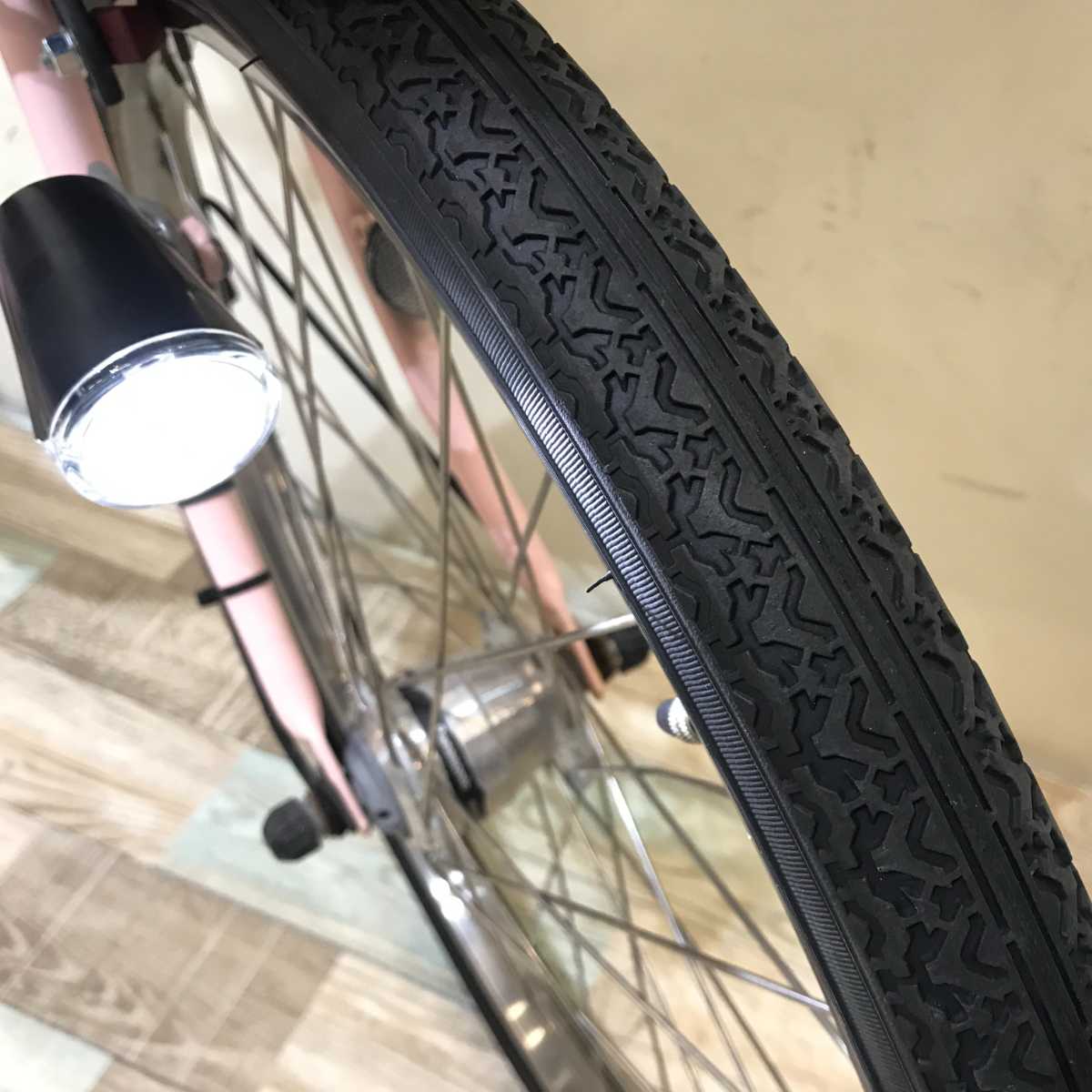 パナソニック ギュット ピンク 前22×後26インチ KQ002 【中古車】