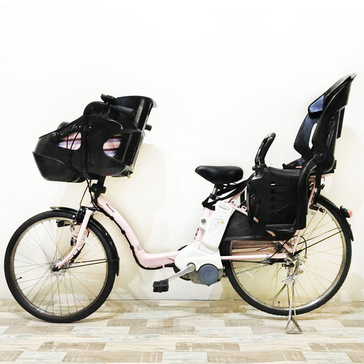 パナソニック ギュット ピンク 前22×後26インチ KQ002 【中古車】