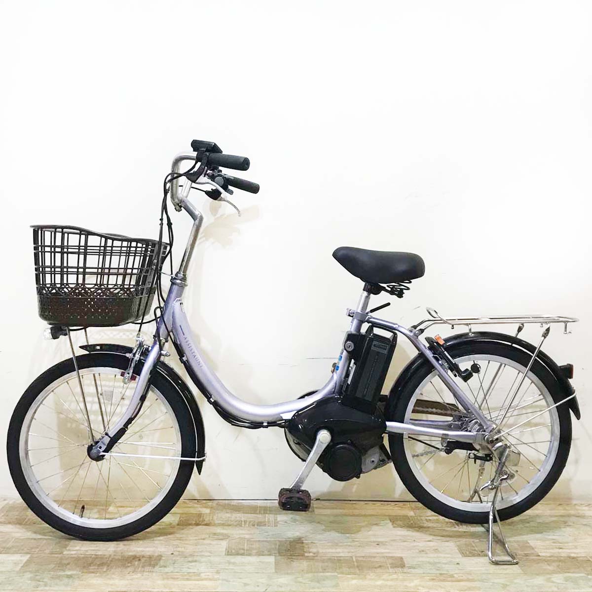 ブリヂストン アシスタ ユニ プレミア パープル 20インチ KU092 【中古車】