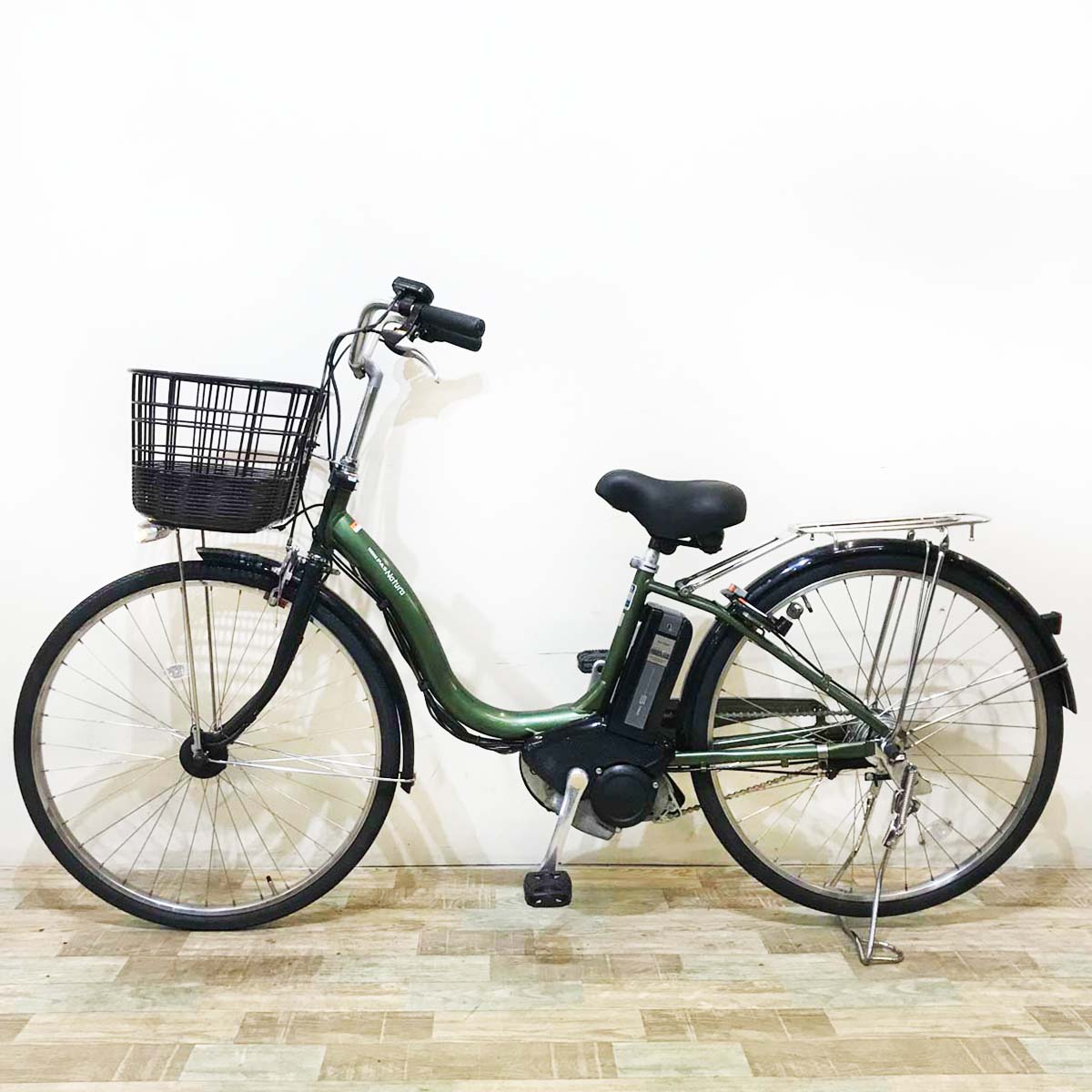 ヤマハ PAS ナチュラ L スーパー グリーン 26インチ KU093 【中古車】