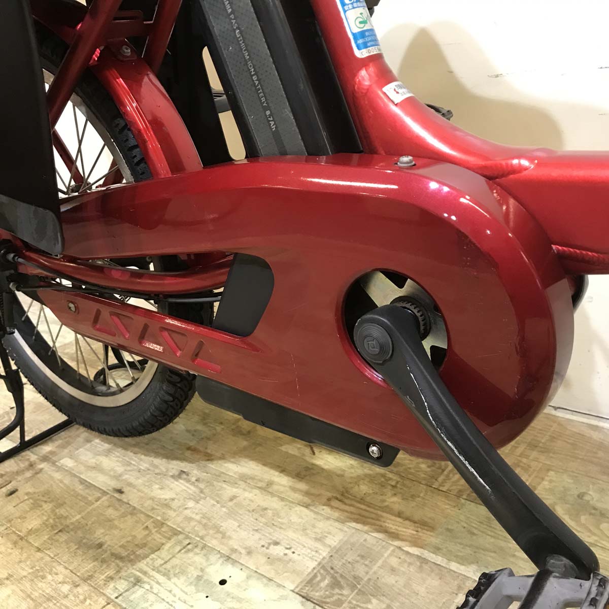 ヤマハ PAS Babby un パス バビー アン レッド 20インチ KZ033【中古車】