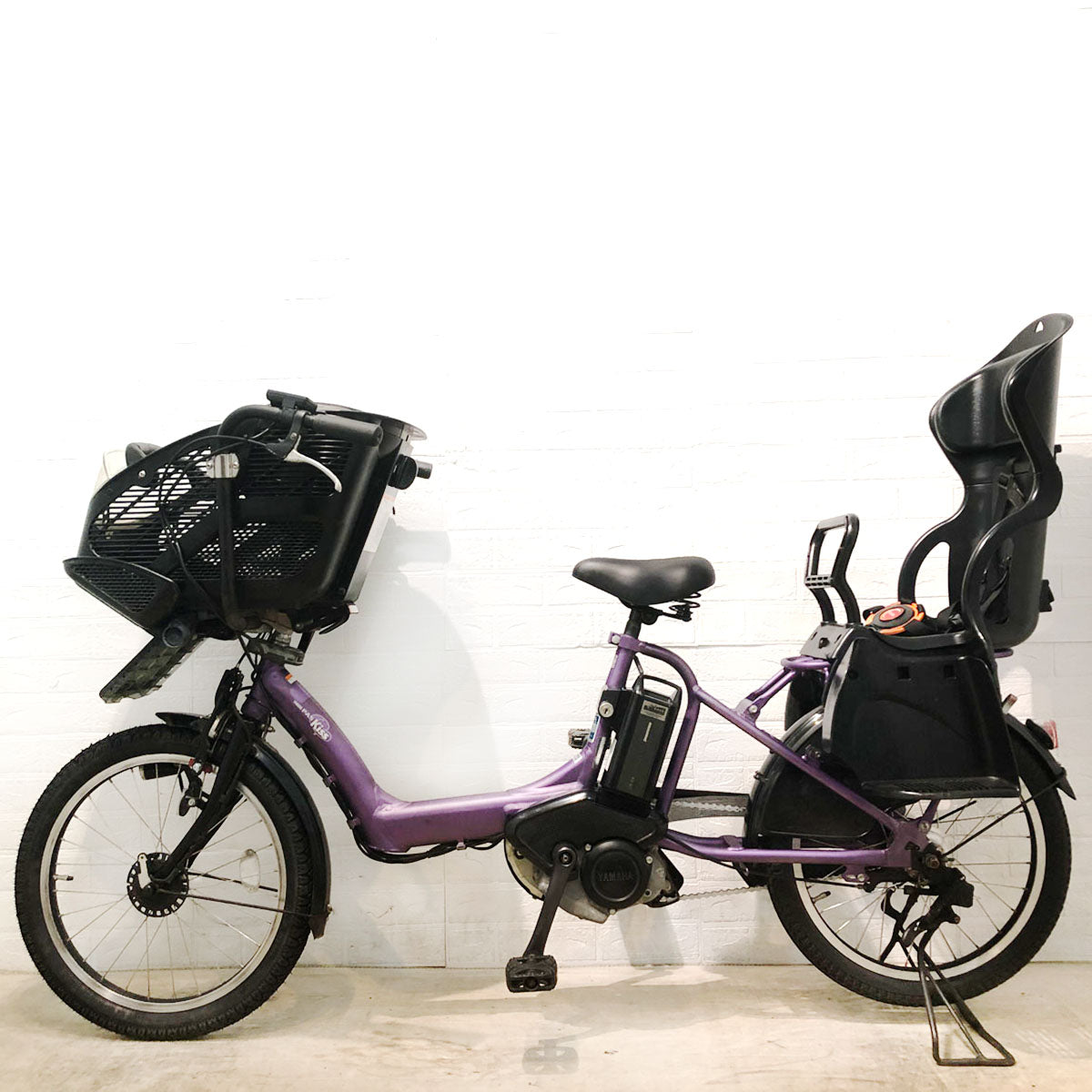 ヤマハ PAS Kiss mini XL パス キッス ミニ パープル 20インチ YT038【中古車】