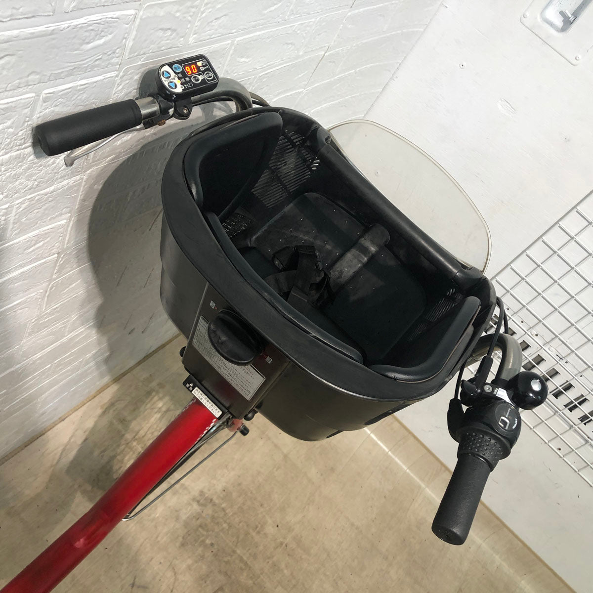ブリヂストン アンジェリーノ レッド 前22×後26インチ YT037【中古車】