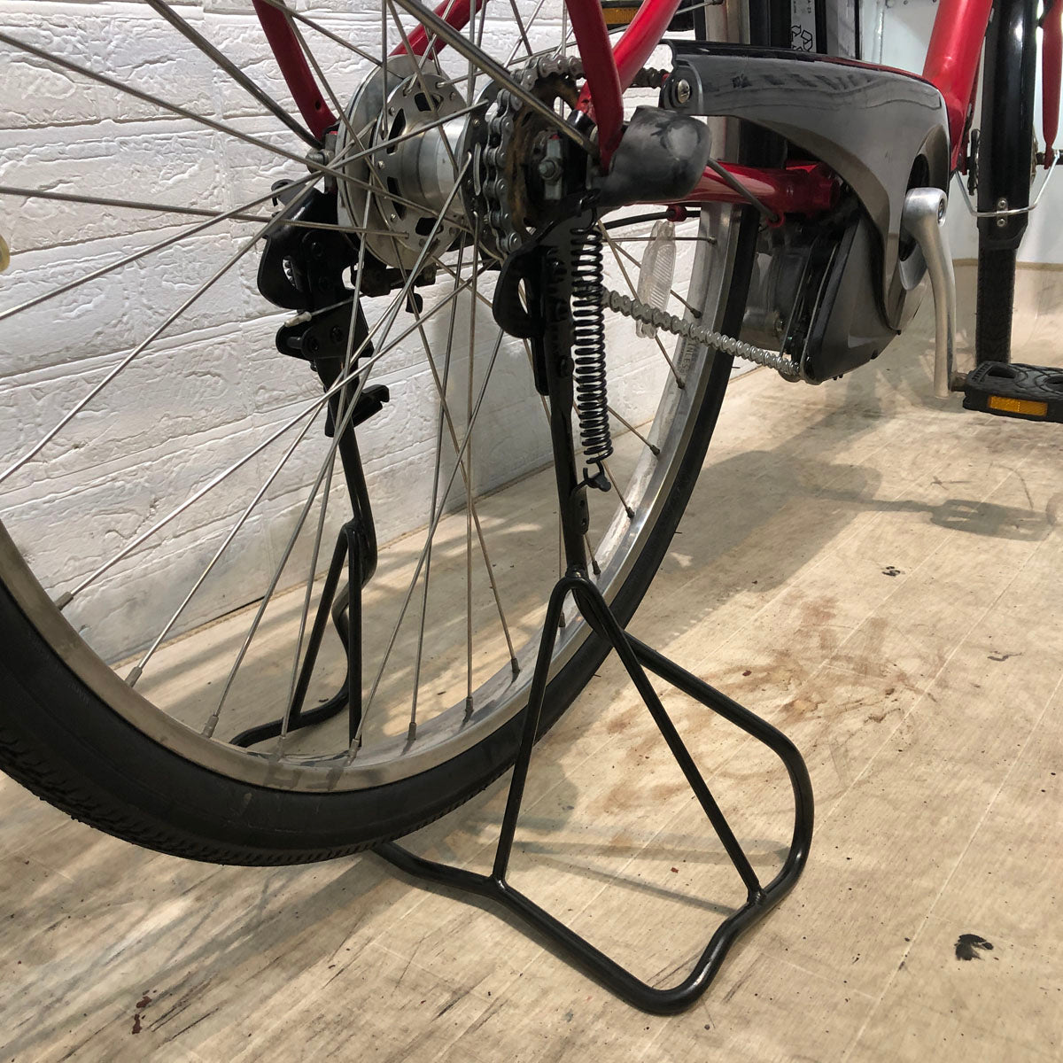 ブリヂストン アンジェリーノ レッド 前22×後26インチ YT037【中古車】