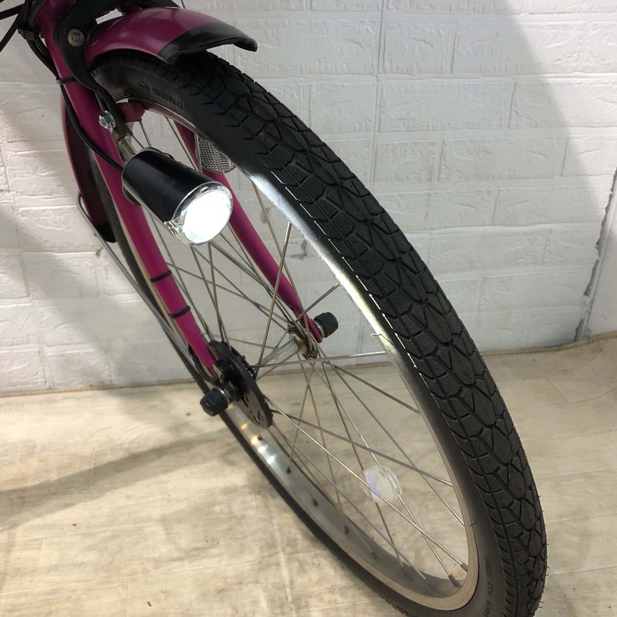 パナソニック ギュット DX ピンク 前22×後26インチ YX121【中古車】