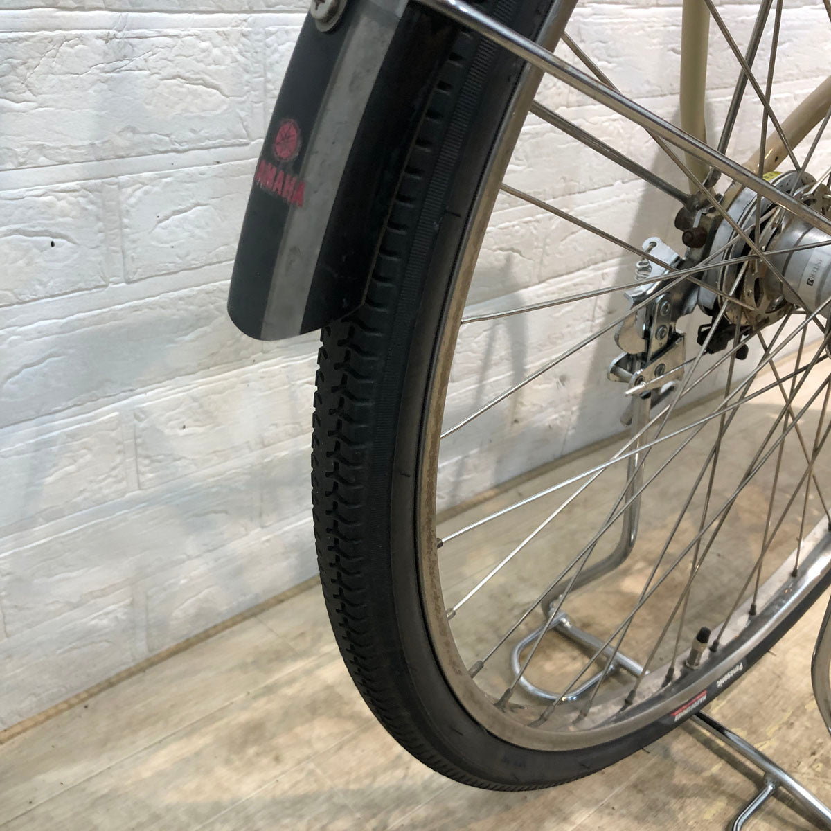 新品バッテリー ヤマハ PAS ナチュラ M DX ベージュ 26インチ YX123 【中古車】