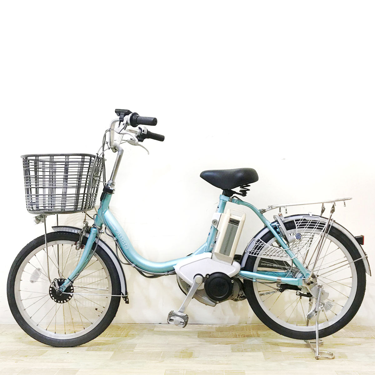 ブリヂストン アシスタ コンパクト ブルー 20インチ KZ045 【中古車】
