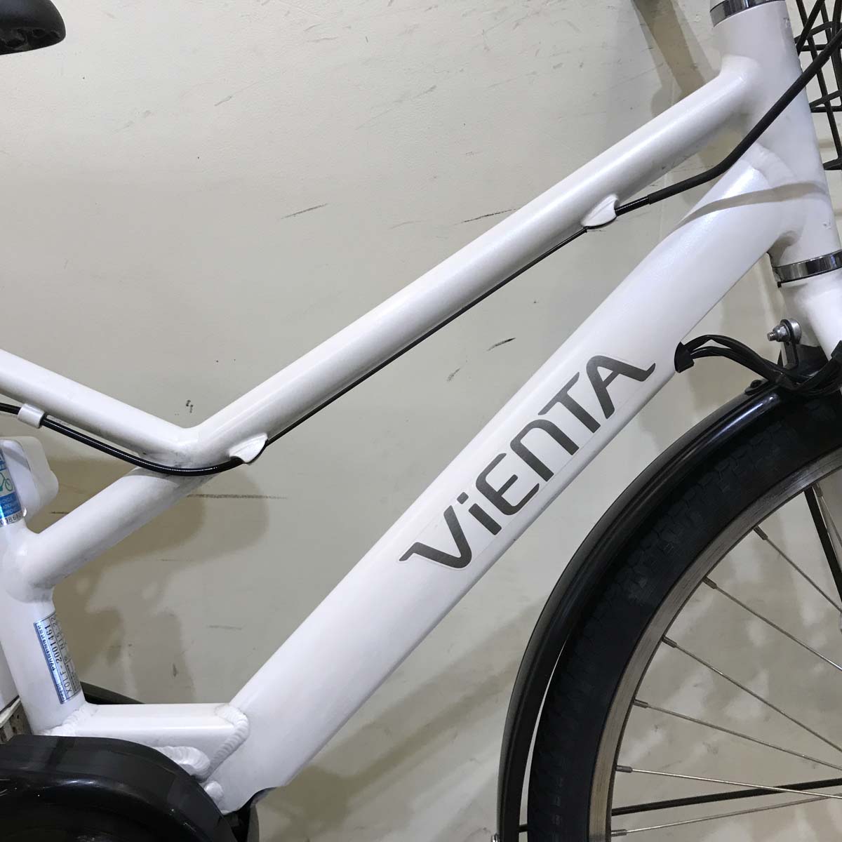 ヤマハ PAS VIENTA 5 パス ヴィエンタ 5 ホワイト 26インチ KZ051 【中古車】