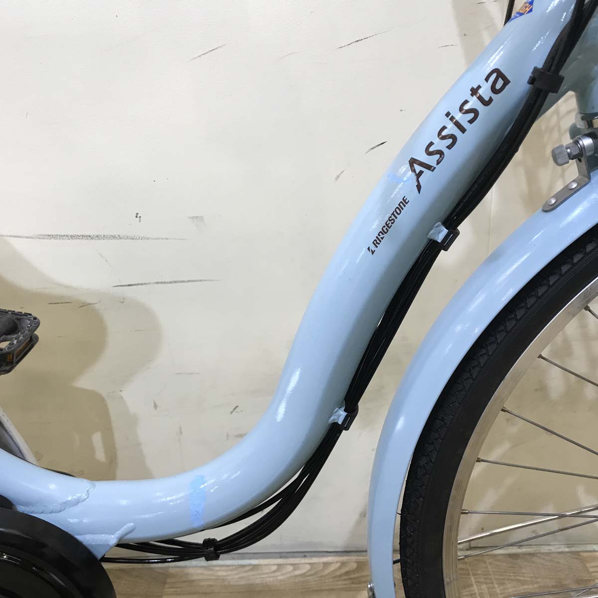 ブリヂストン アシスタ ベーシック ブルー 26インチ KZ059 【中古車】