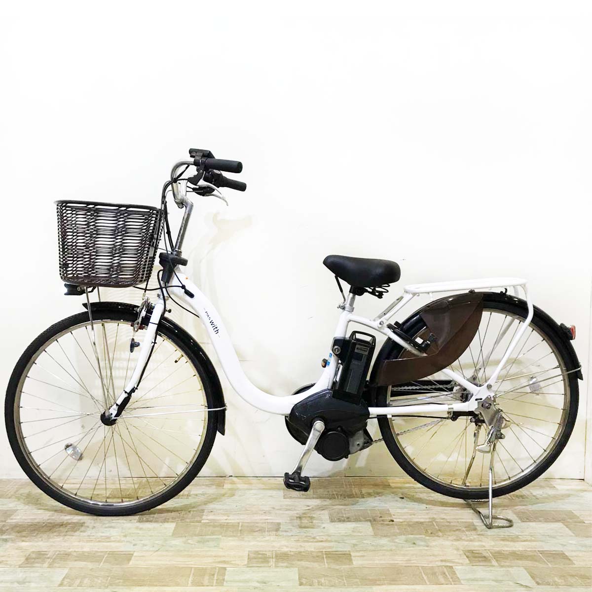 ヤマハ PAS With パス ウィズ ホワイト 26インチ KU126 【中古車】
