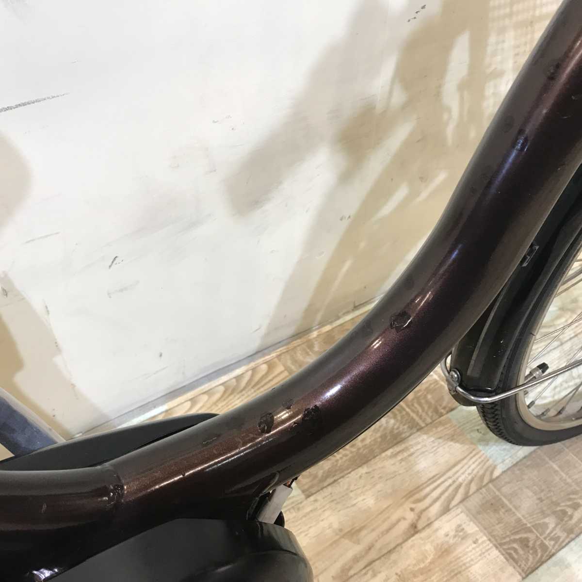 ヤマハ PAS ナチュラ M DX ブラウン 26インチ KQ042 【中古車】