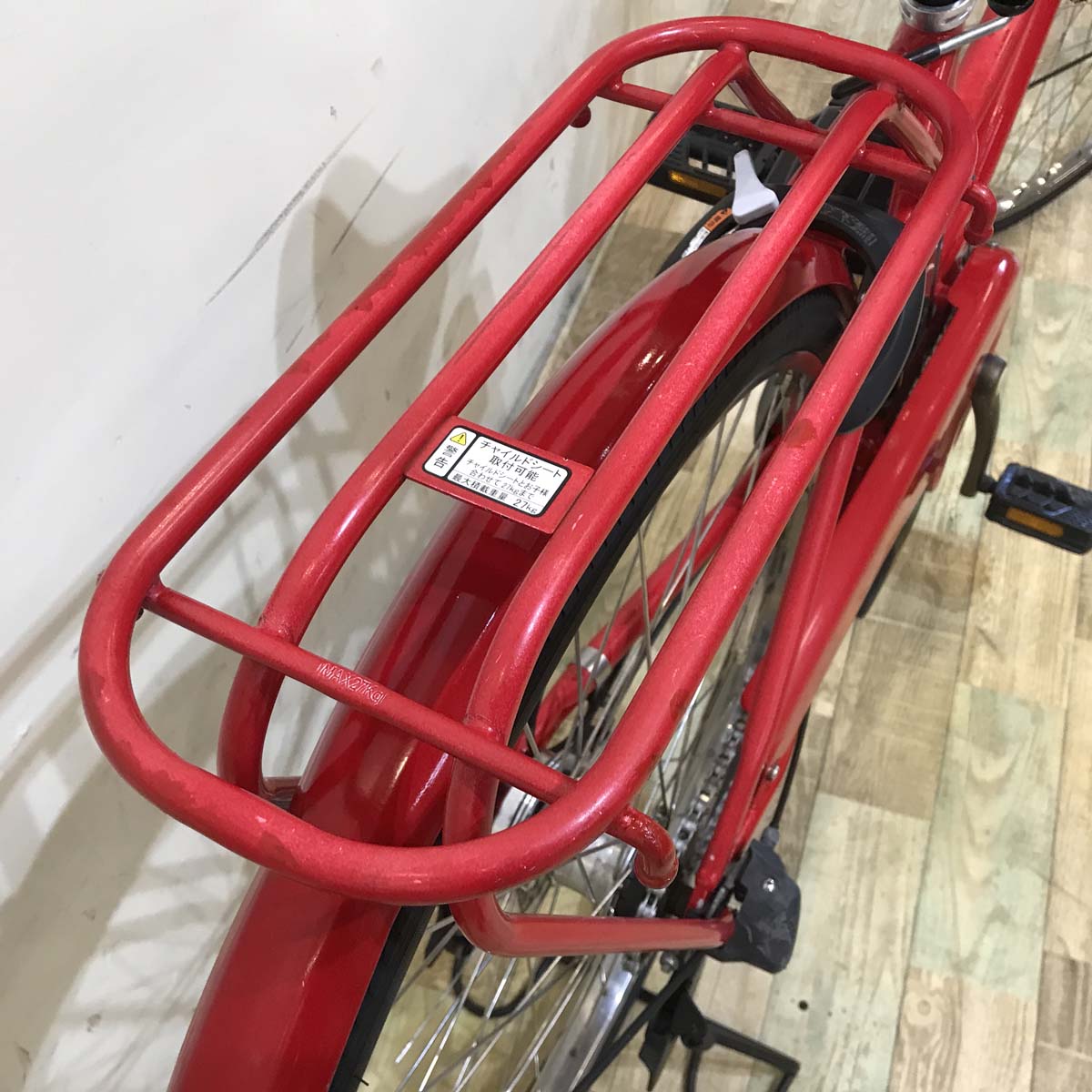 ヤマハ PAS Ami パス アミ レッド 26インチ KZ066 【中古車】