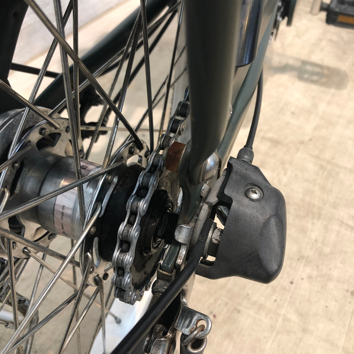 パナソニック ギュット ミニ DX グリーン 20インチ YT072【中古車】
