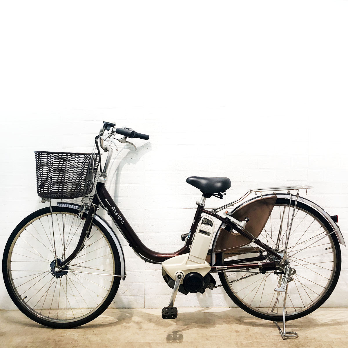 ブリヂストン アシスタ ブラウン 26インチ YO025【中古車】