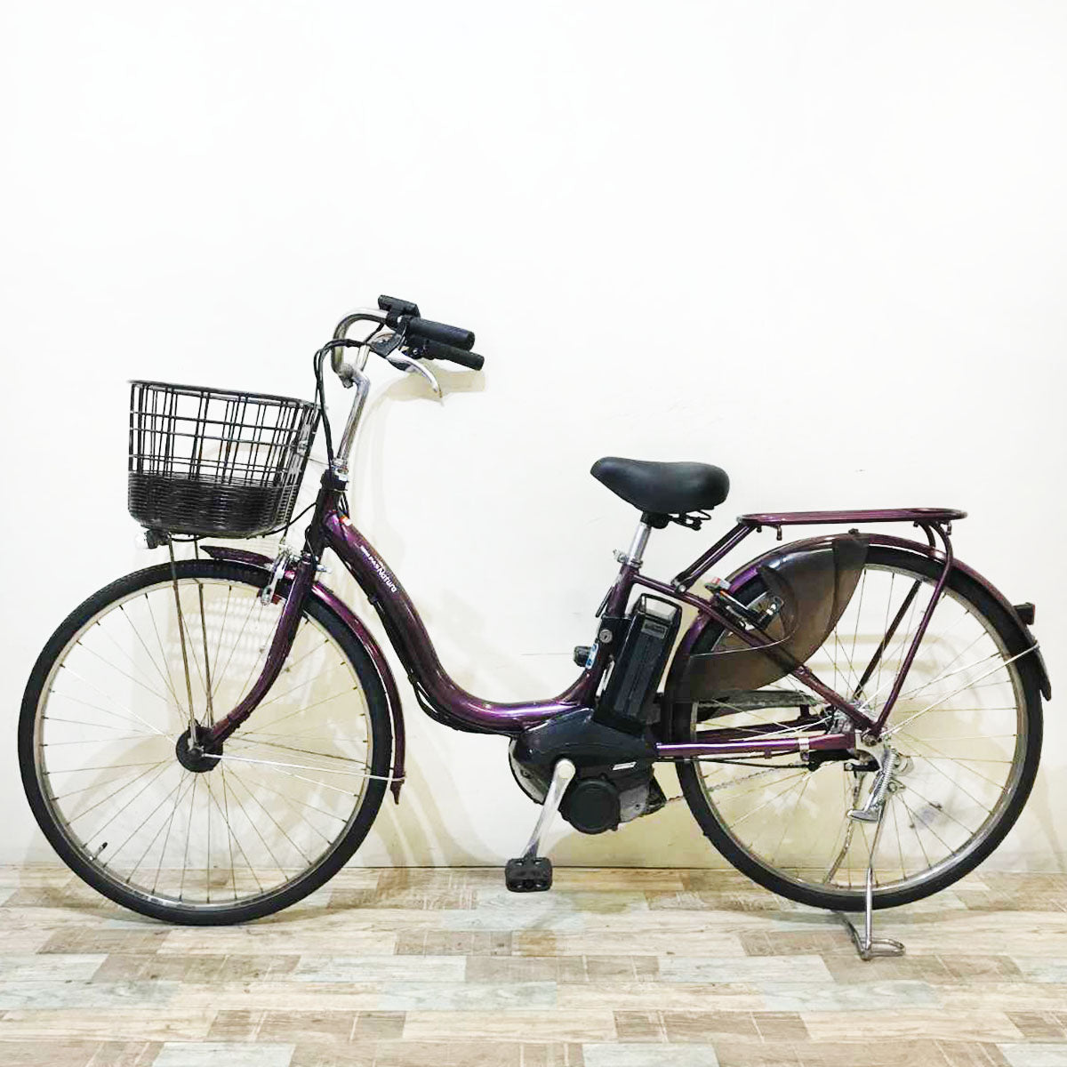 ヤマハ PAS ナチュラ L DX パープル 26インチ KQ053 【中古車】