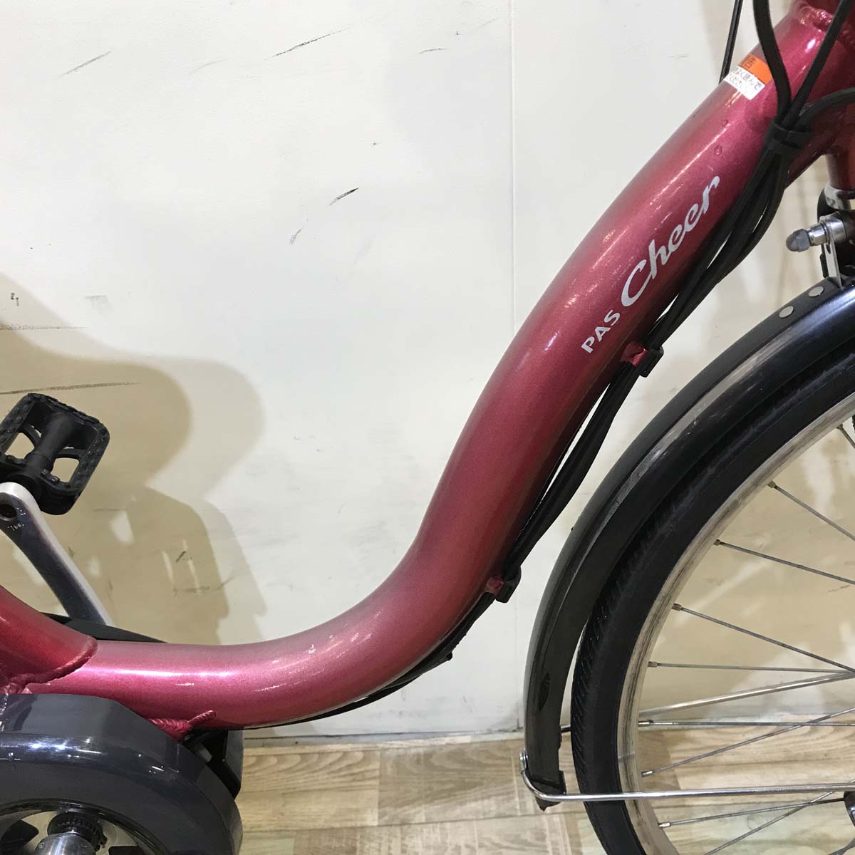 ヤマハ PAS Cheer パス チア レッド 26インチ KZ079 【中古車】