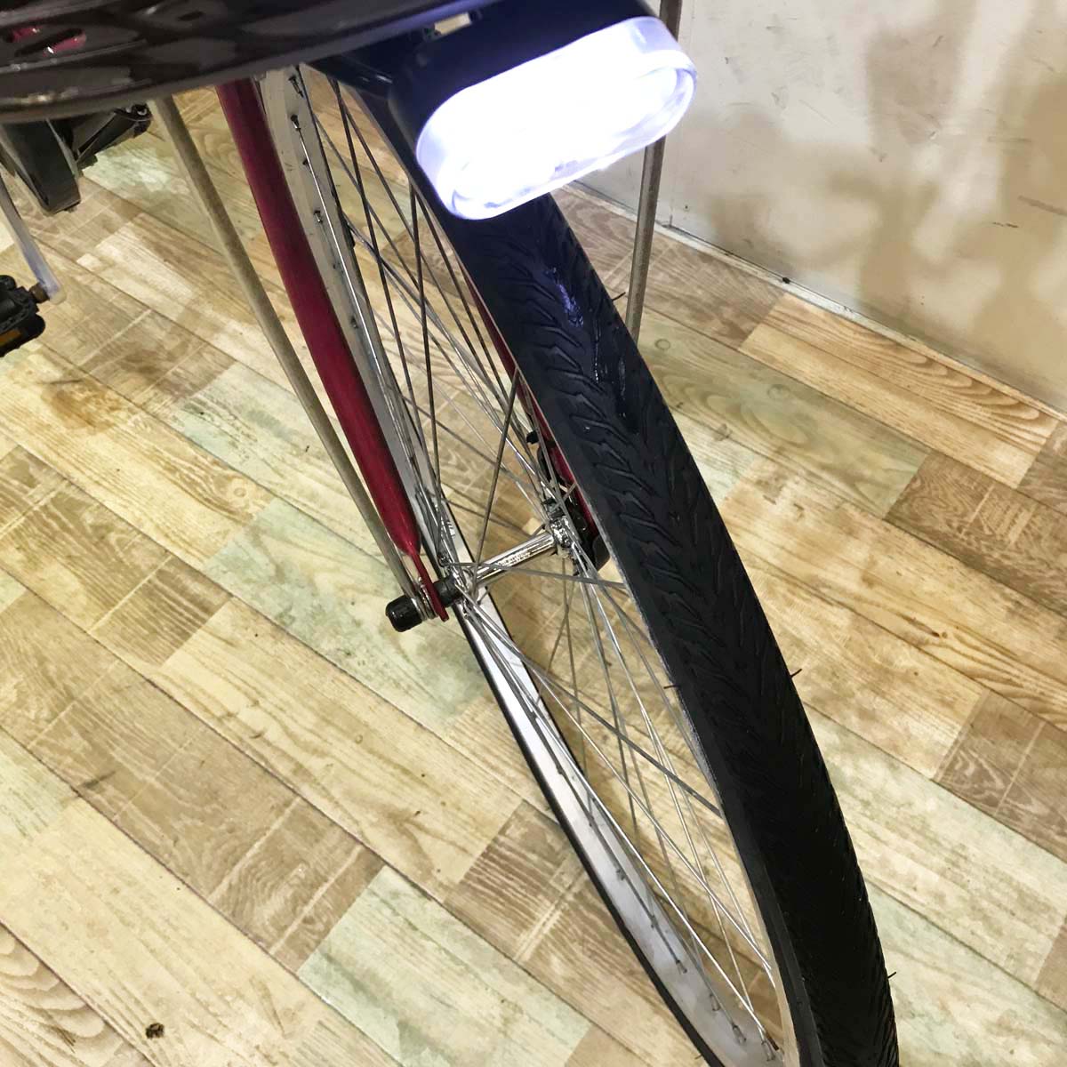ヤマハ PAS Cheer パス チア レッド 26インチ KZ079 【中古車】