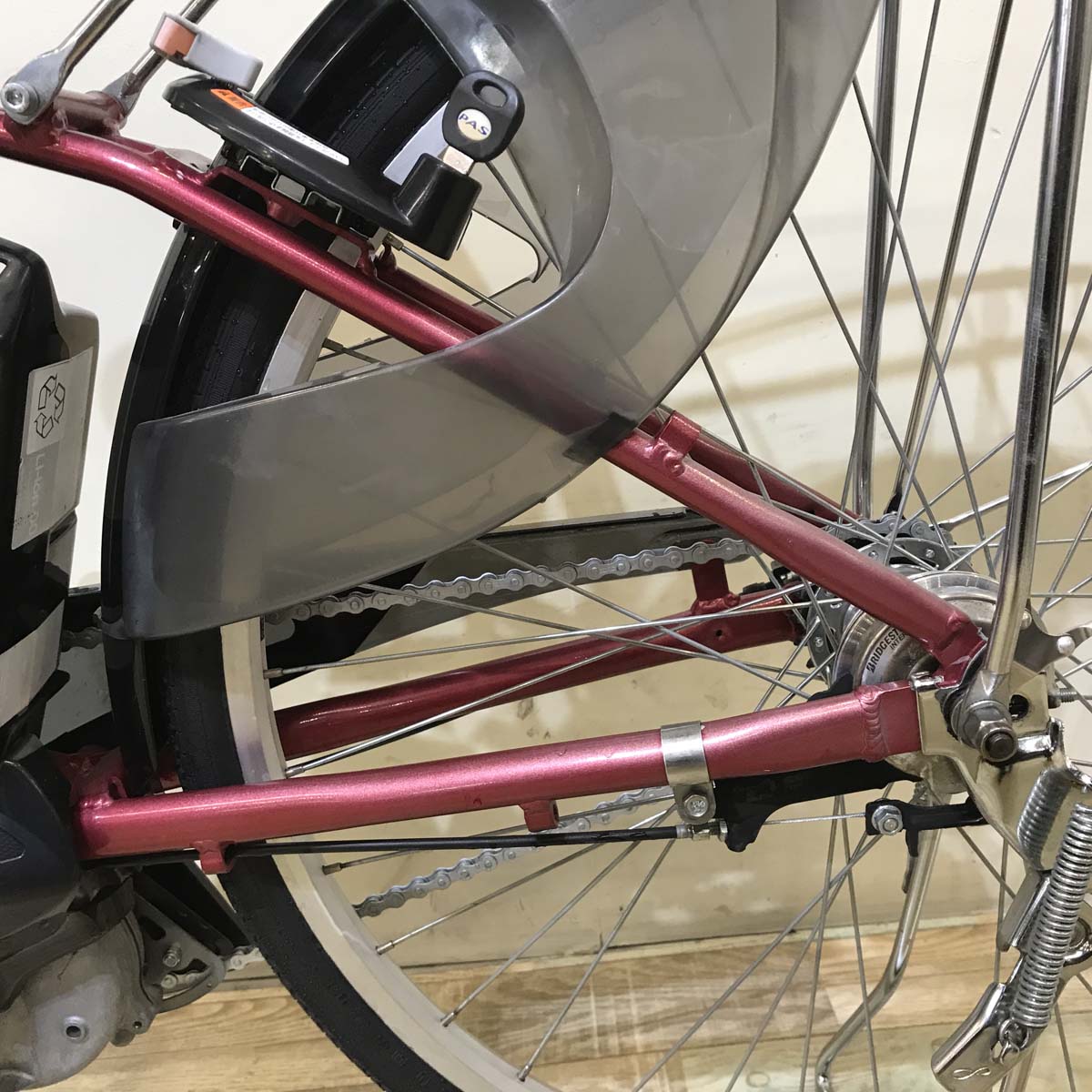 ヤマハ PAS Cheer パス チア レッド 26インチ KZ079 【中古車】