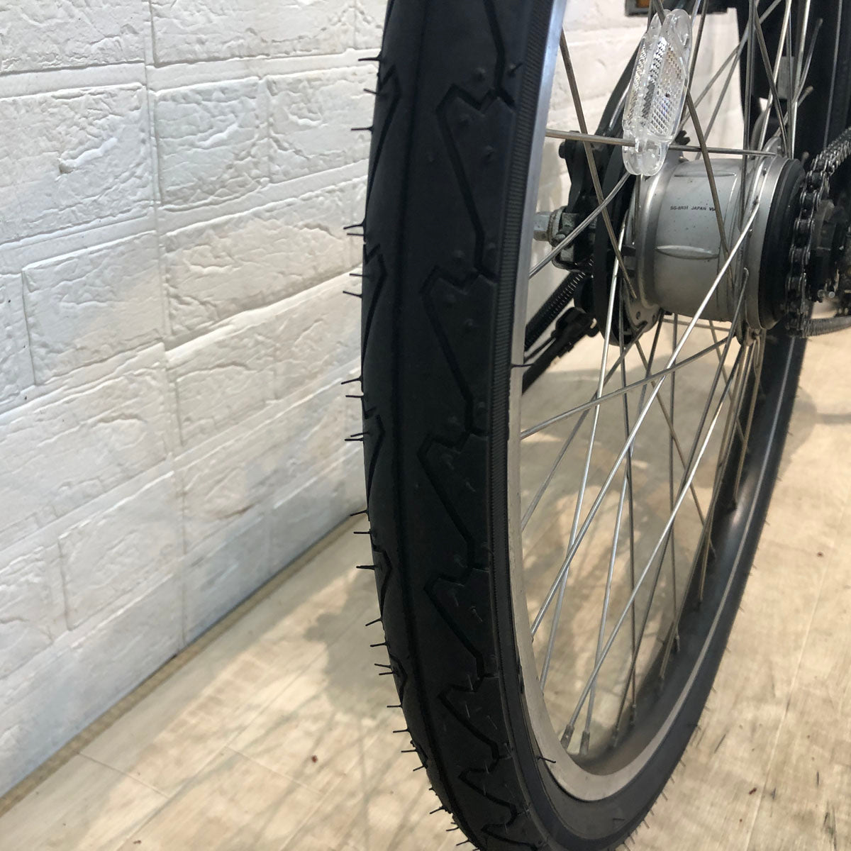 ブリヂストン リアルストリーム カーキ 26インチ YT078 【中古車】