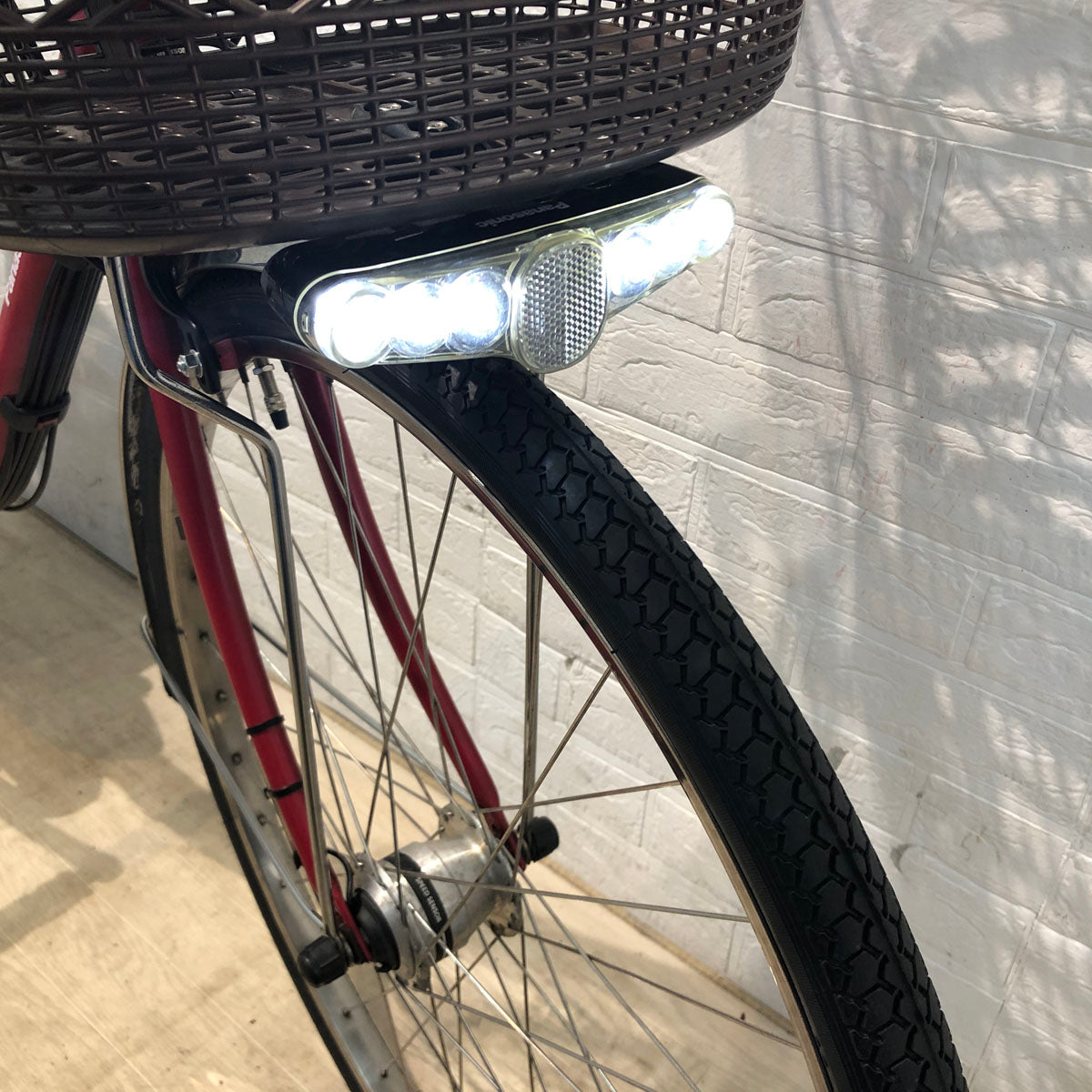 新品バッテリー パナソニック ビビ PX レッド 26インチ YT079 【中古車】