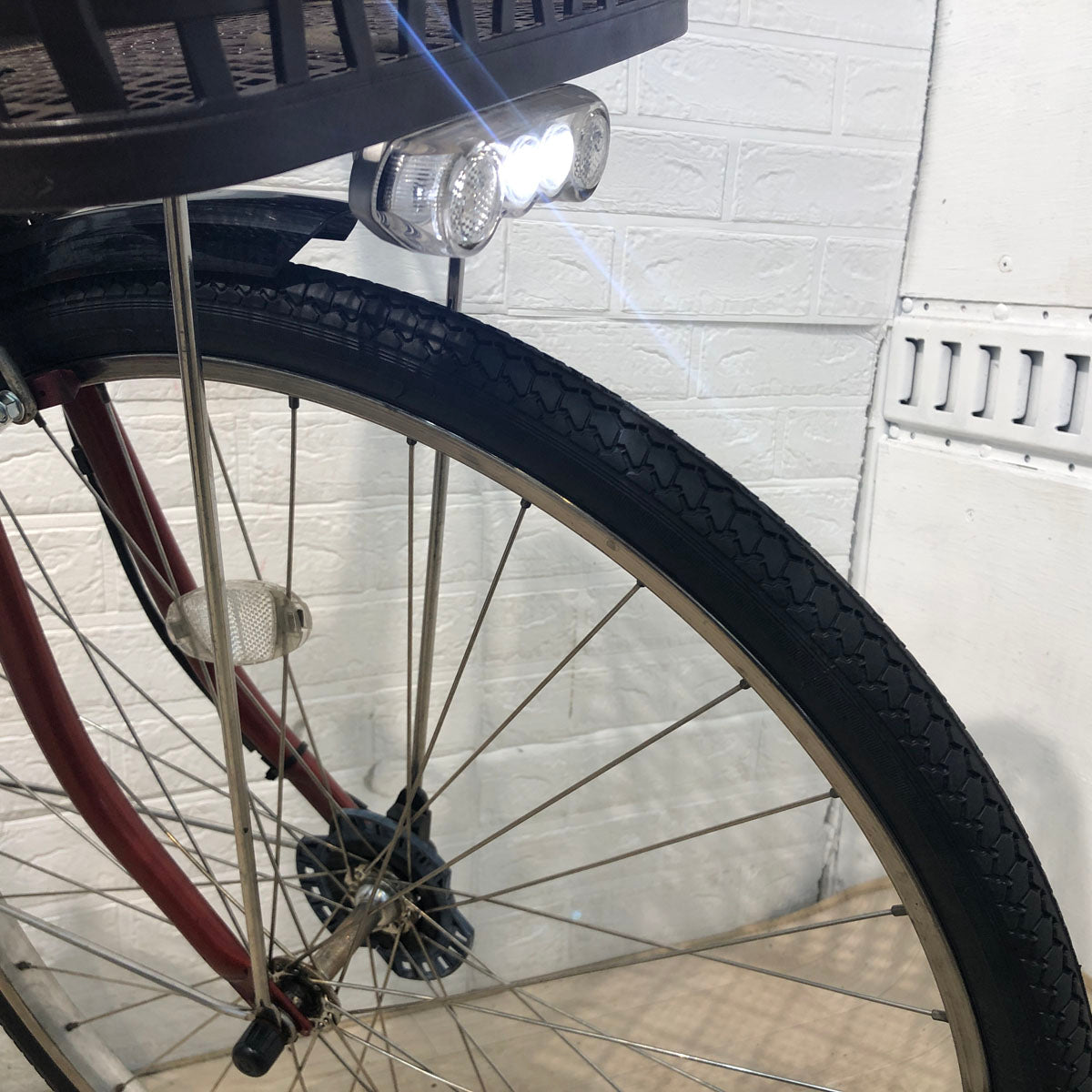 ヤマハ PAS ナチュラ M DX オレンジ 26インチ YT083 【中古車】