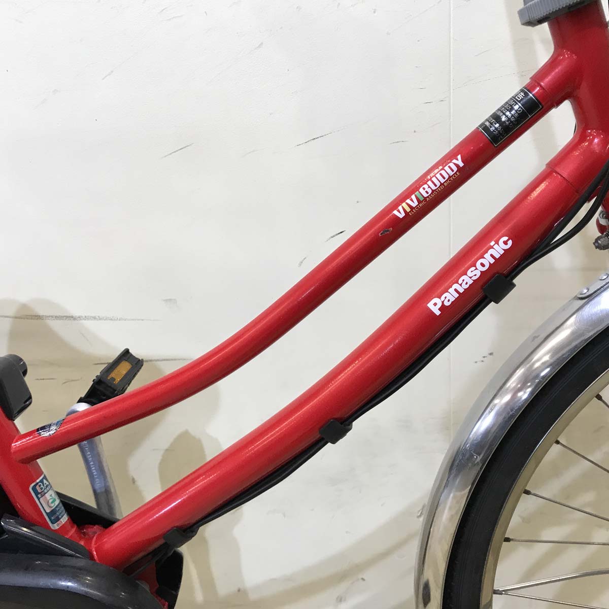 パナソニック ビビ バディ レッド 26インチ KV004 【中古車】