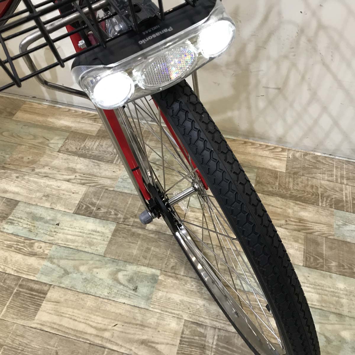 パナソニック ビビ バディ レッド 26インチ KV004 【中古車】