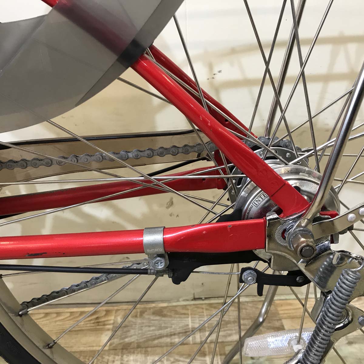 パナソニック ビビ バディ レッド 26インチ KV004 【中古車】