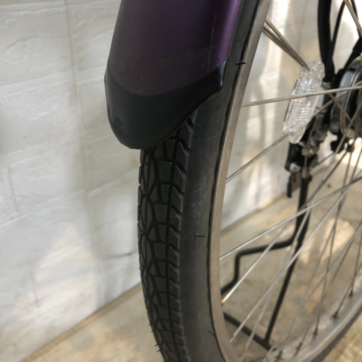 パナソニック ギュット プラス パープル 26インチ YO038【中古車】
