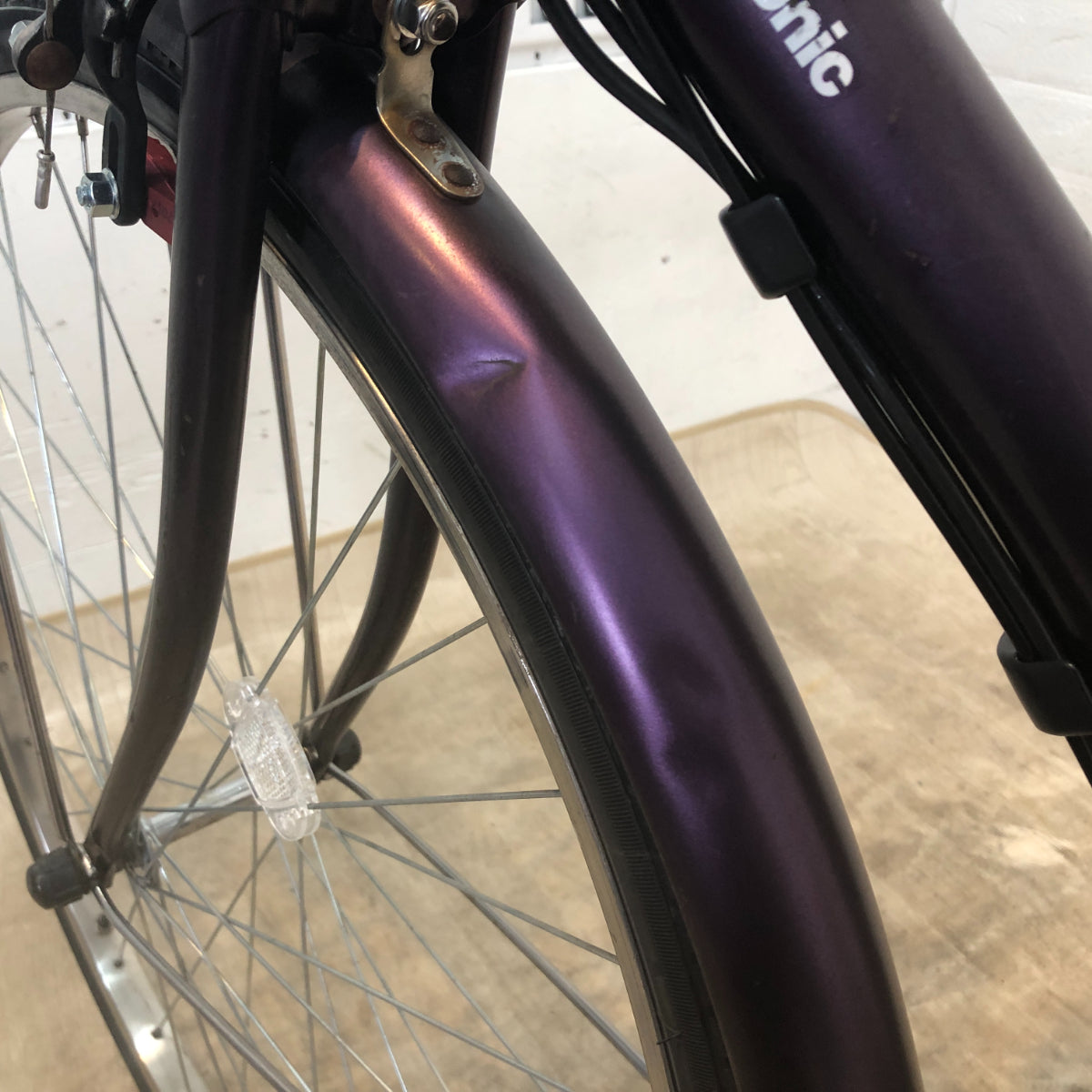 パナソニック ギュット プラス パープル 26インチ YO038【中古車】