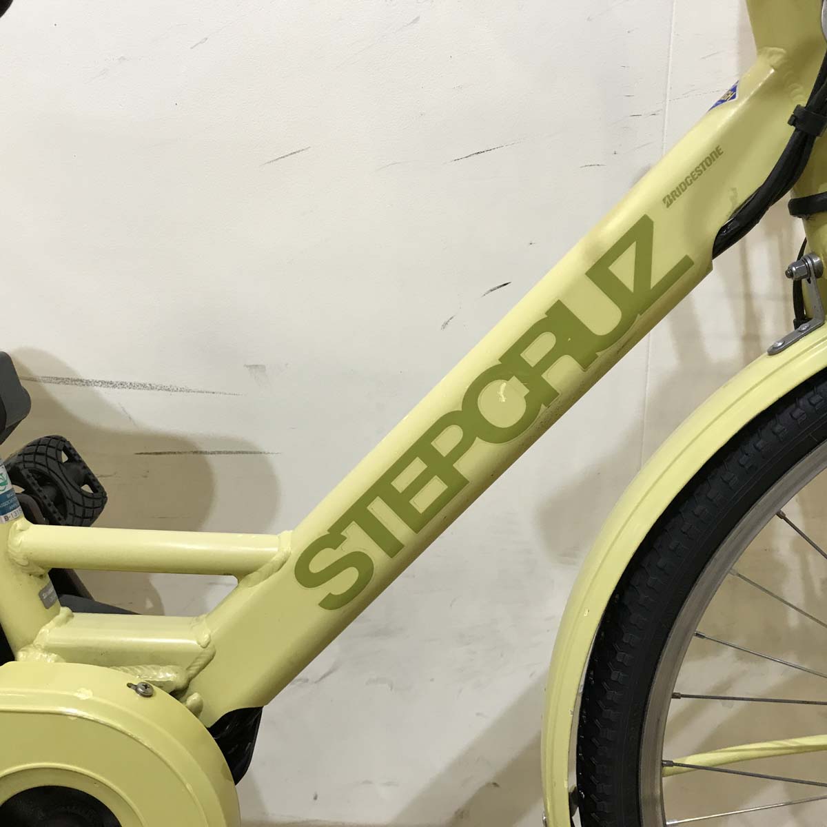 ブリヂストン ステップクルーズ e イエロー 26インチ KV018 【中古車】
