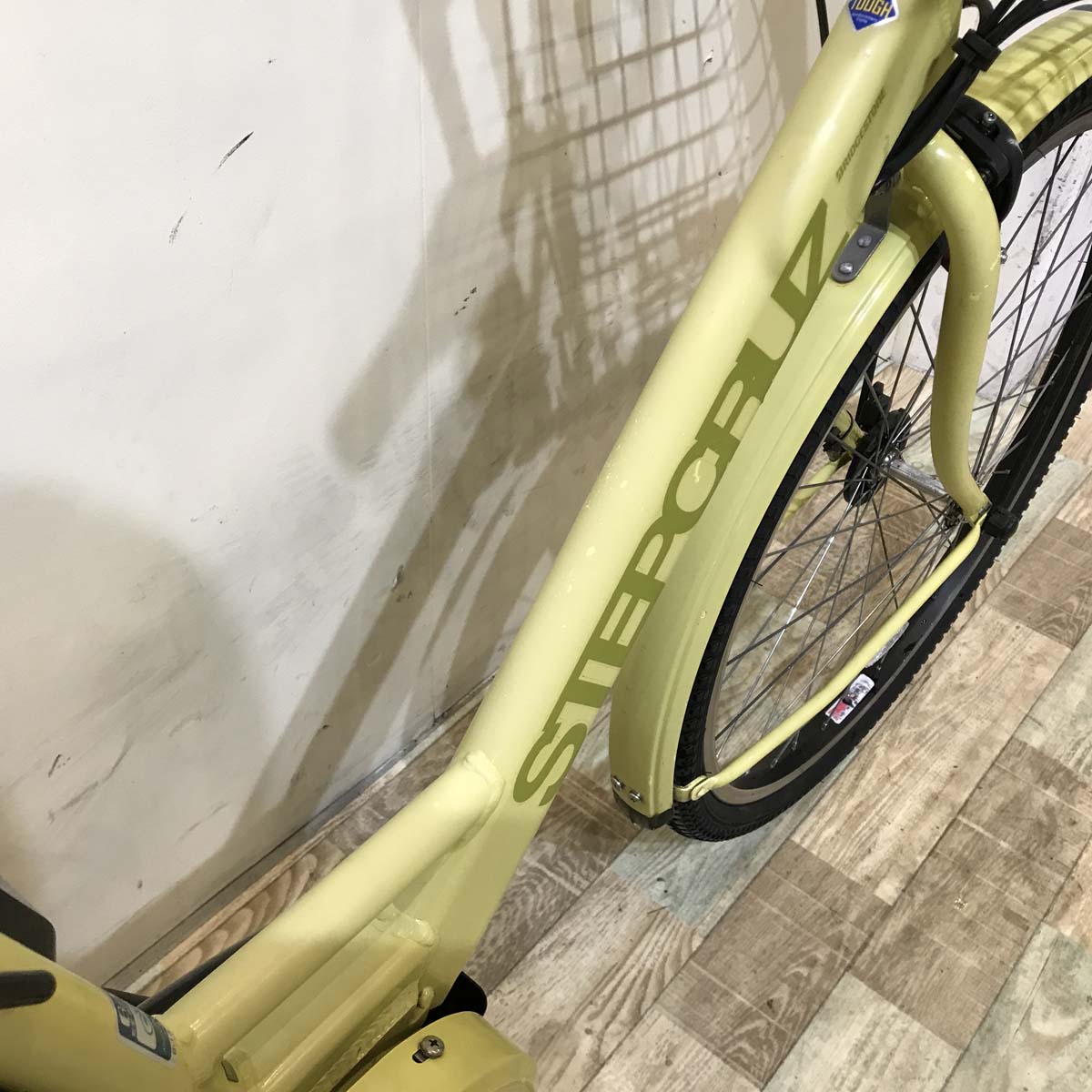 ブリヂストン ステップクルーズ e イエロー 26インチ KV018 【中古車】