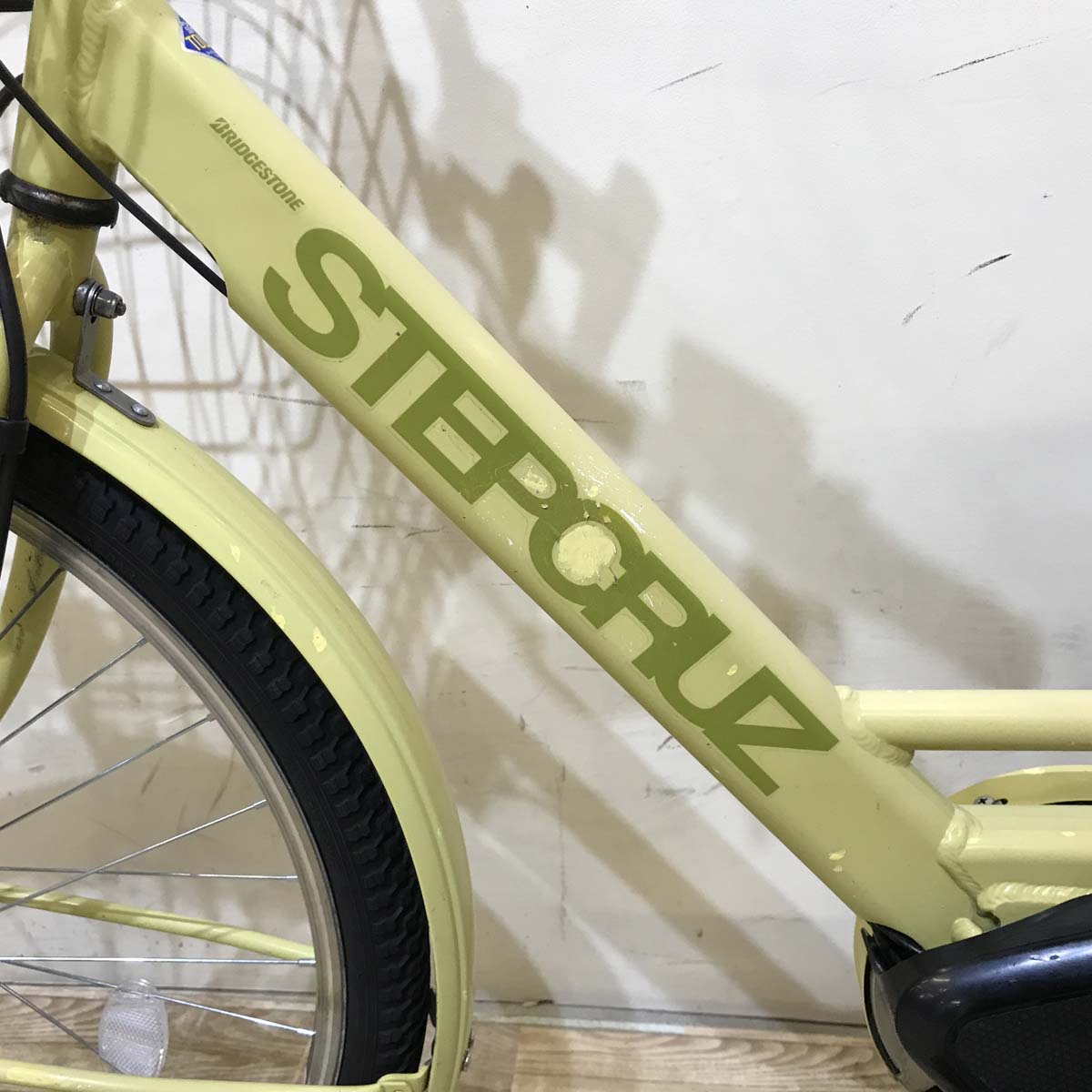 ブリヂストン ステップクルーズ e イエロー 26インチ KV018 【中古車】