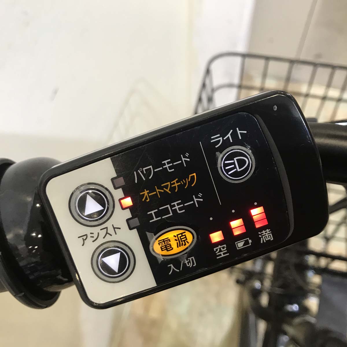 ブリヂストン アシスタ ベーシック ミニ ブラック 前20×後18インチ KZ112【中古車】