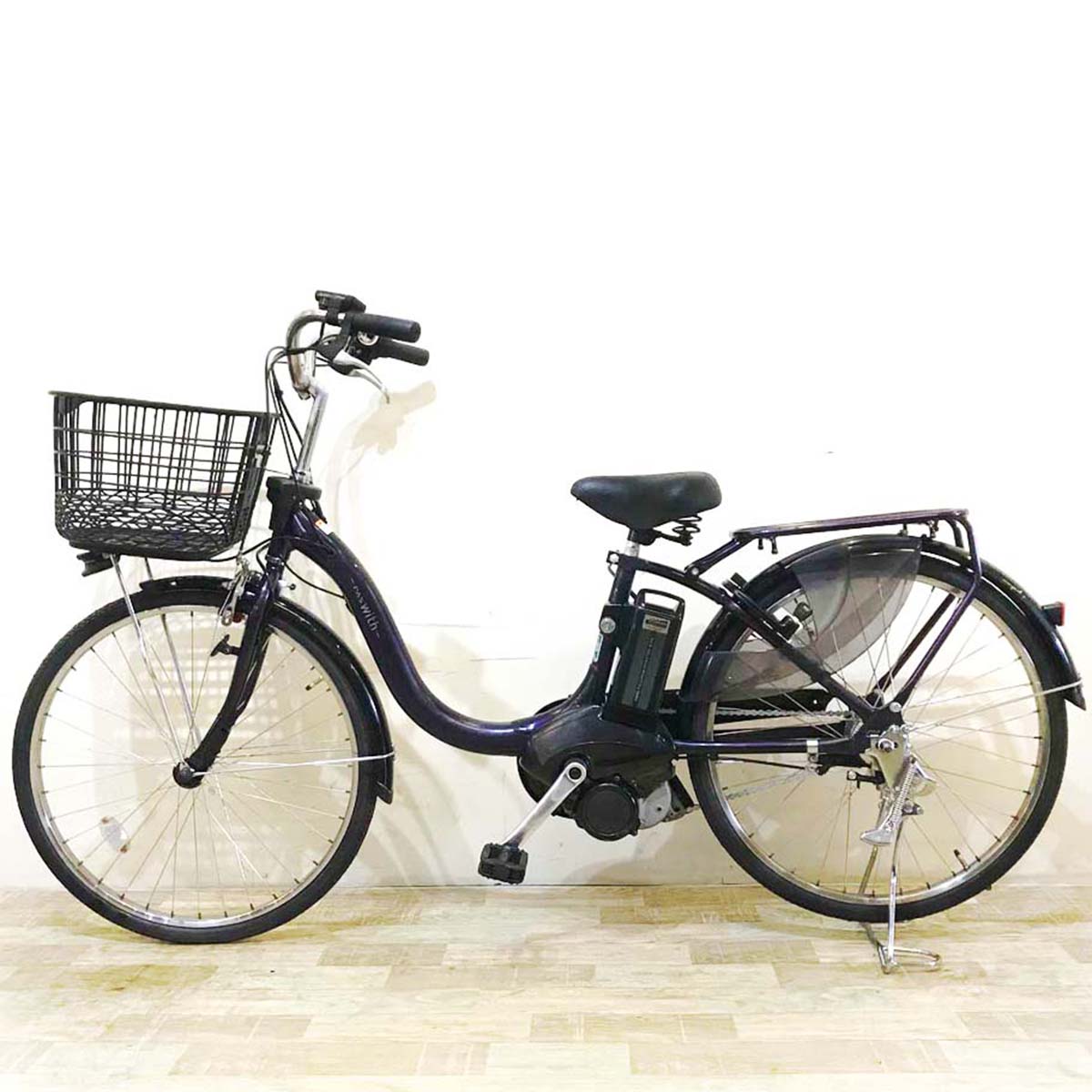 ヤマハ PAS With SP パス ウィズ SP パープル 24インチ KZ117 【中古車】