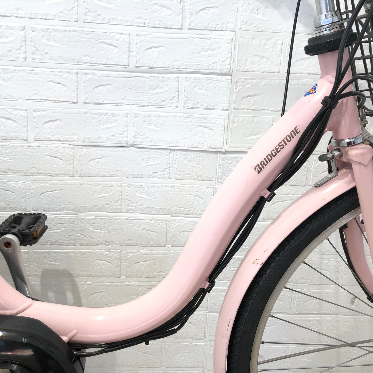 ブリヂストン アシスタ U STD ピンク 26インチ YO059 【中古車】