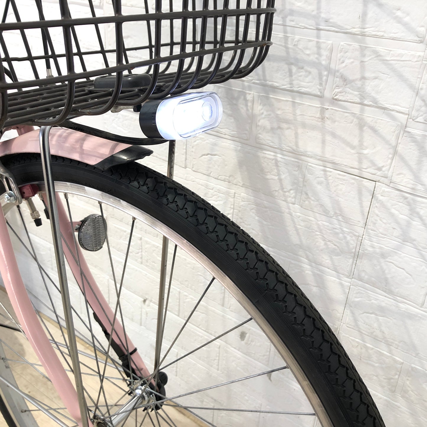 ブリヂストン アシスタ U STD ピンク 26インチ YO059 【中古車】