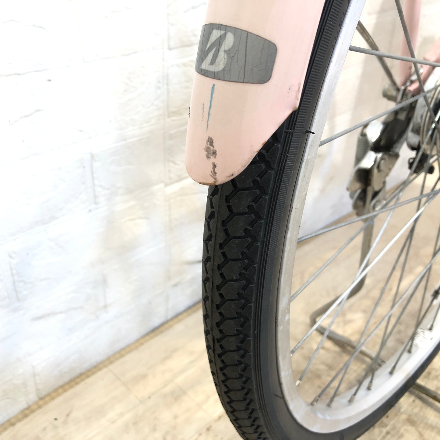 ブリヂストン アシスタ U STD ピンク 26インチ YO059 【中古車】