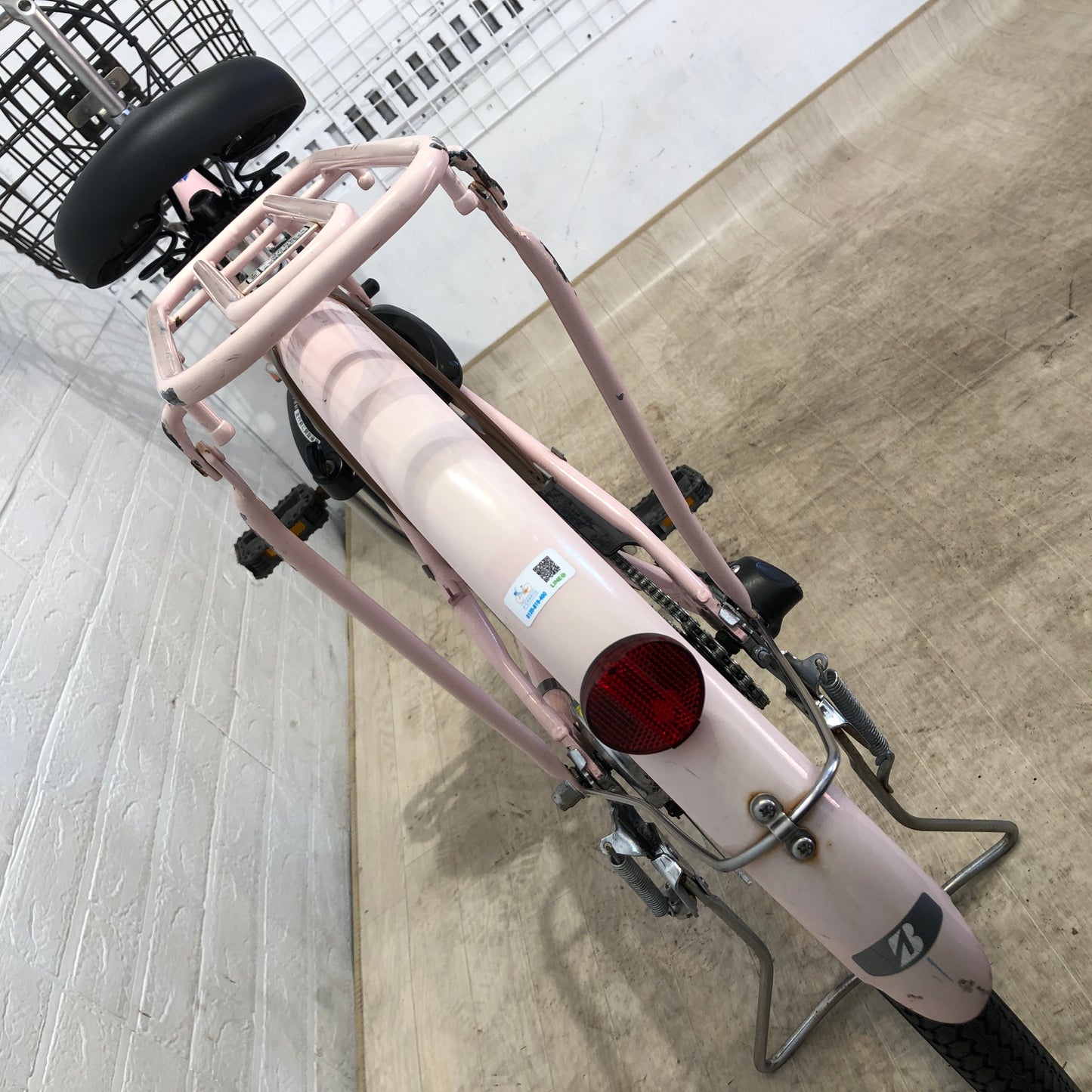 ブリヂストン アシスタ U STD ピンク 26インチ YO059 【中古車】