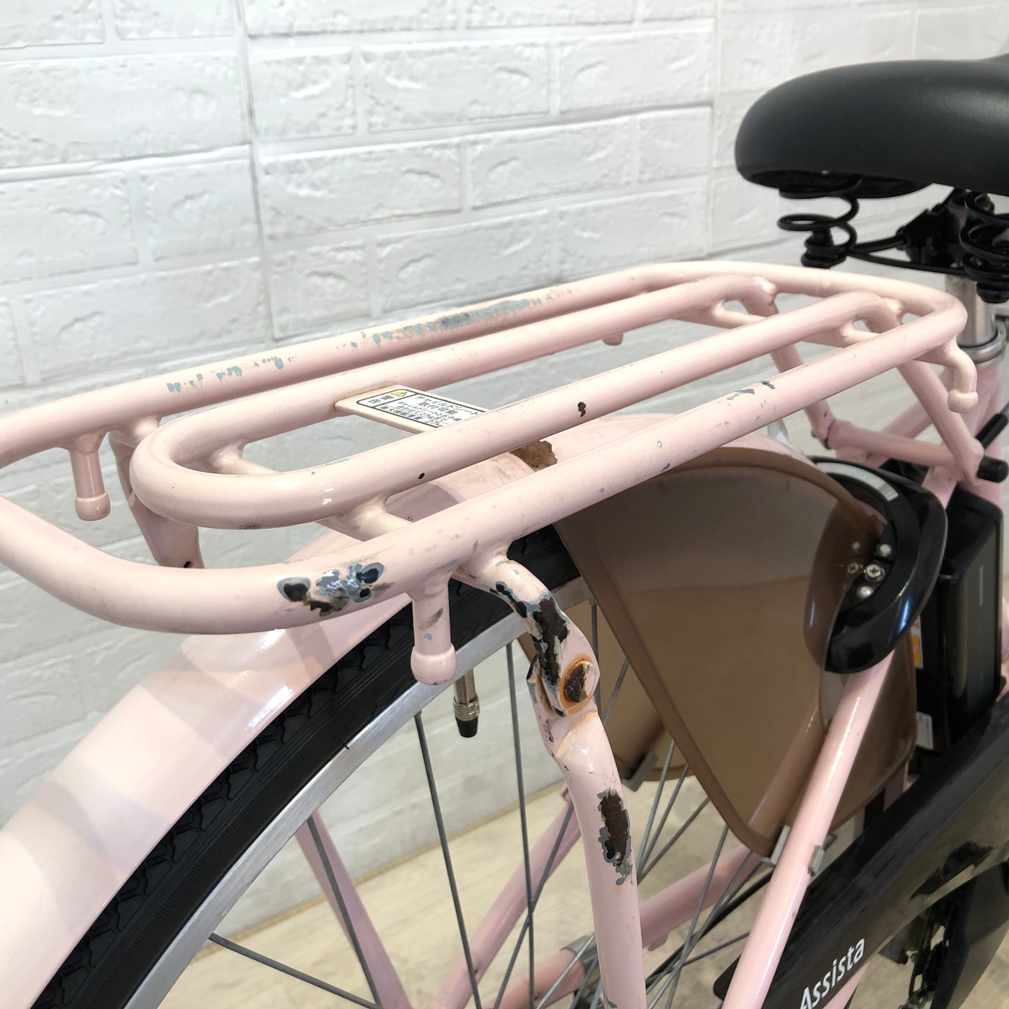 ブリヂストン アシスタ U STD ピンク 26インチ YO059 【中古車】
